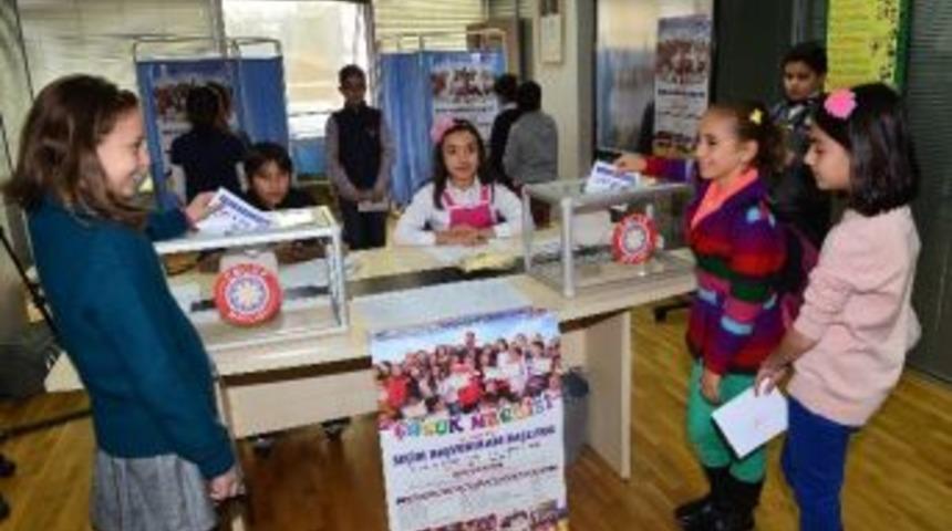 &Ccedil;ocuk Meclisi&rsquo;nde Se&ccedil;im Heyecanı