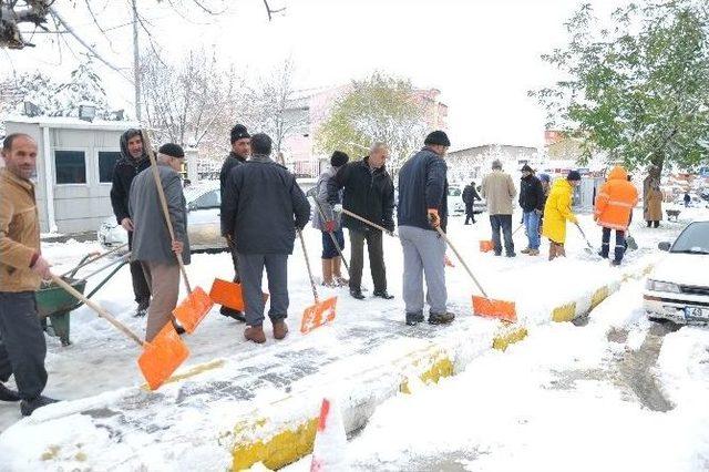 Muş’ta Kar Yağışı