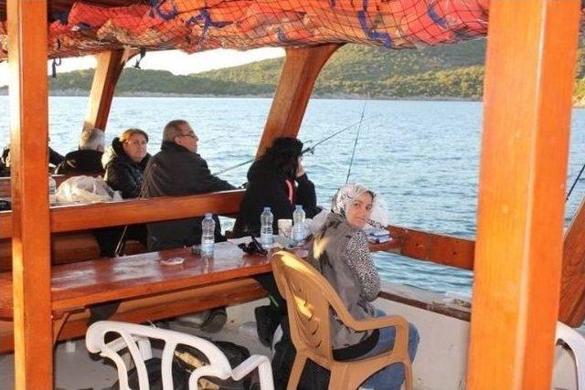 Eskişehirli Amatör Balıkçılardan Bodrum Çıkarması