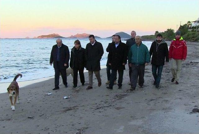 Chp’li Vekiller Aylan Kurdi’nin Öldüğü Sahilde İncelemelerde Bulundu