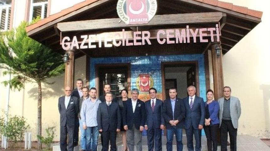 Atb Başkanı &Ccedil;andır Agc&rsquo;yi Ziyaret Etti