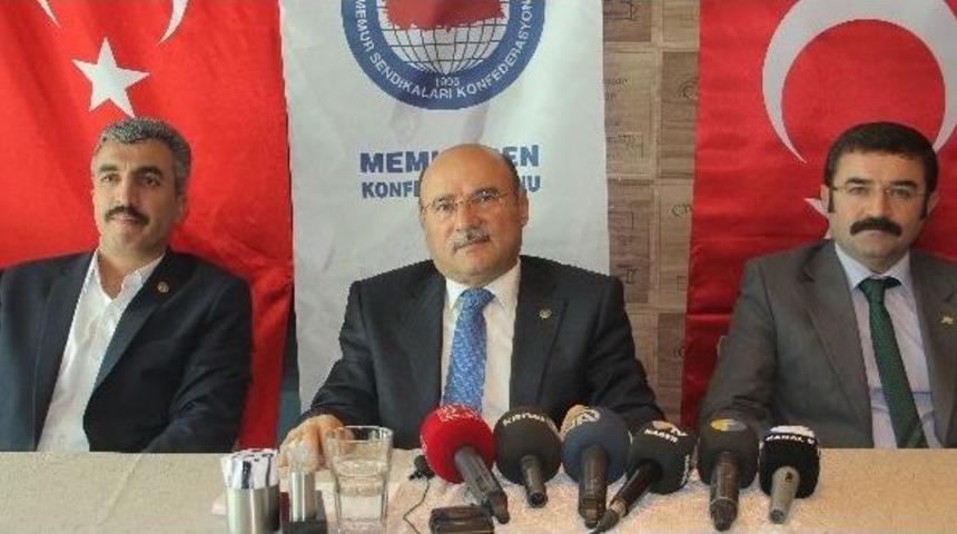 Bem-bir-sen Genel Başkanı M&uuml;rsel Turbay Elazığ&rsquo;da