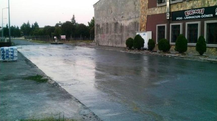 Sanayi Sitelerinde Beton Yol Sevinci