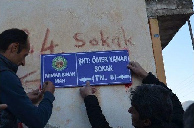 Kırıkhan’da Üç Sokağa Şehit İsimleri Verildi