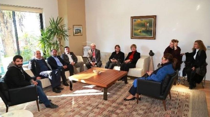 M&uuml;lteci Ve Sığınmacıların Sorunlarını Araştırma Komisyonu&rsquo;ndan Belediyeye Ziyaret