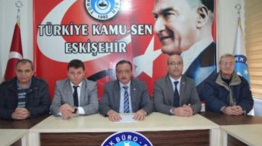 T&uuml;rk B&uuml;ro-sen Eskişehir Şube Başkanı Zafer G&uuml;ney: