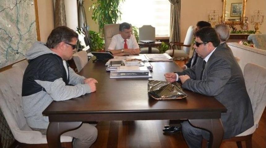 Gazilerden Vali Bektaş’a Ziyaret