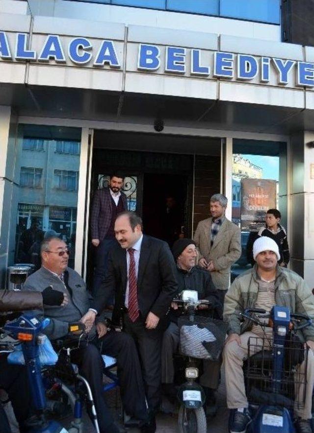 Alaca Engelliler Derneği&rsquo;nden Başkan Eyvaz&rsquo;a Ziyaret 1