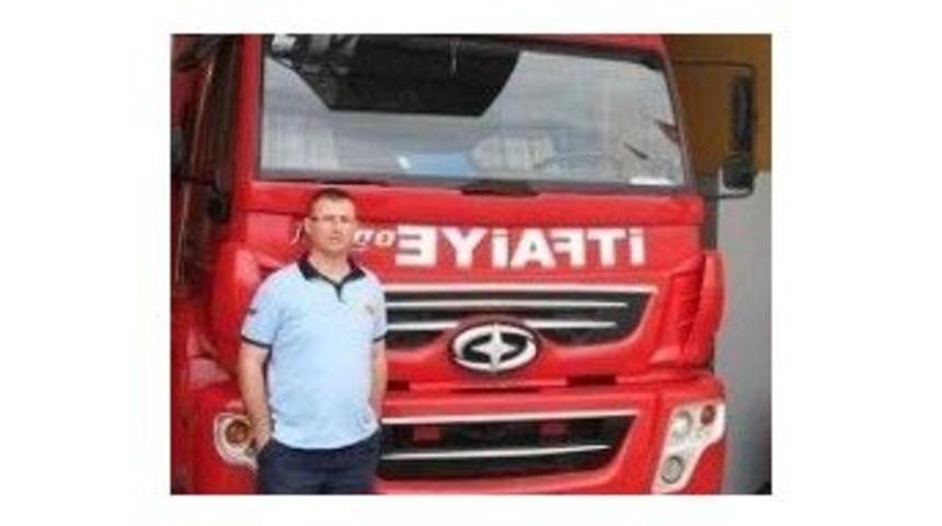 İtfaiye Eri Eğitim Sırasında D&uuml;şerek Yaralandı