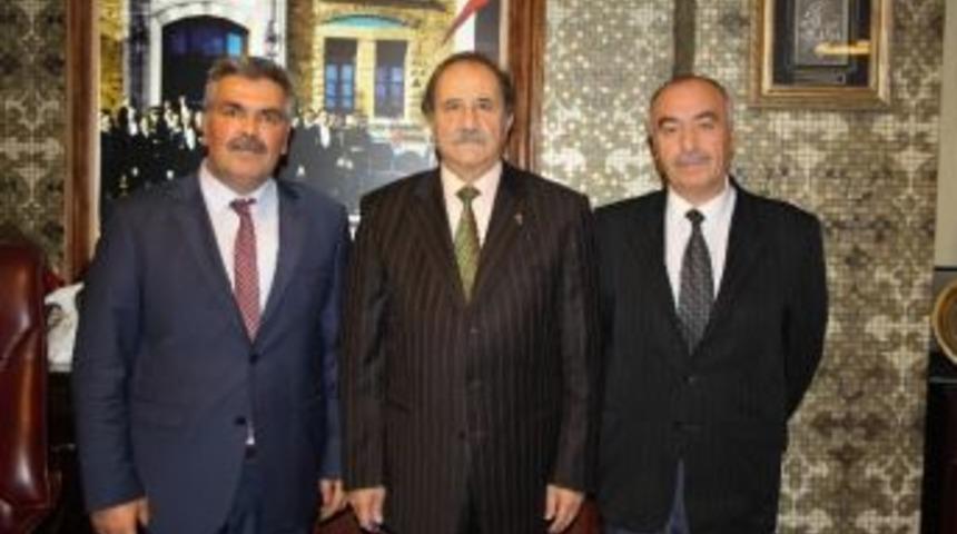 Ticaret İl M&uuml;d&uuml;r&uuml; Baş&rsquo;tan, Sesob Başkanı K&ouml;ksal&rsquo;a Ziyaret
