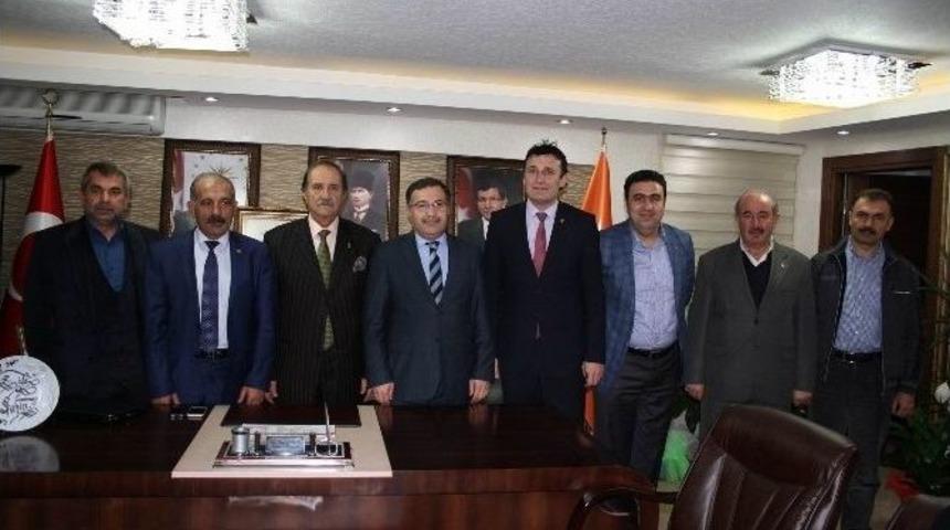 Sesob Başkanı K&ouml;ksal&rsquo;dan, Ak Parti&rsquo;ye Ziyaret