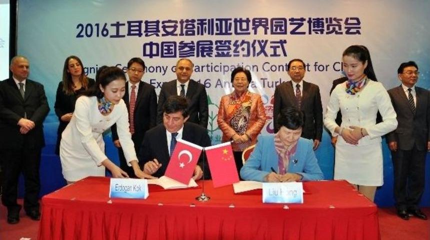 &Ccedil;in En B&uuml;y&uuml;k Bah&ccedil;esini Expo 2016 Antalya İ&ccedil;in Yapacak