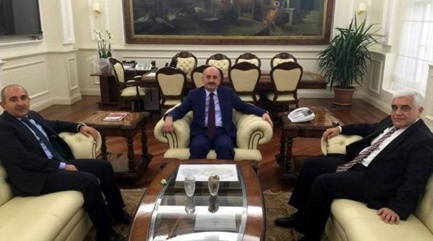 Başkan Kara, Bakanlara Hayırlı Olsun Ziyaretinde Bulundu