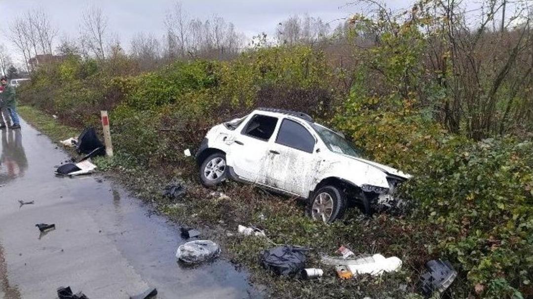 Samsun&rsquo;da Trafik Kazası: 2 Yaralı