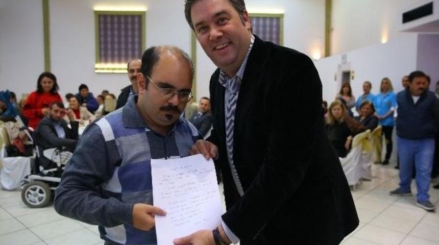 Başkan Piriştina&rsquo;ya Engellilerden Teşekk&uuml;r Mektubu