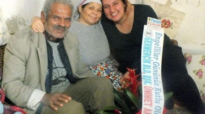 Germencik Belediyesi&rsquo;nden Engellilere Anlamlı Ziyaret