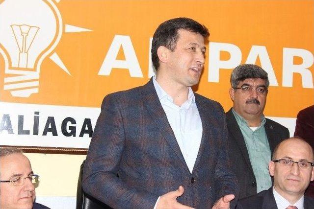 Ak Parti Milletvekillerinden Aliağa’ya Teşekkür Ziyareti