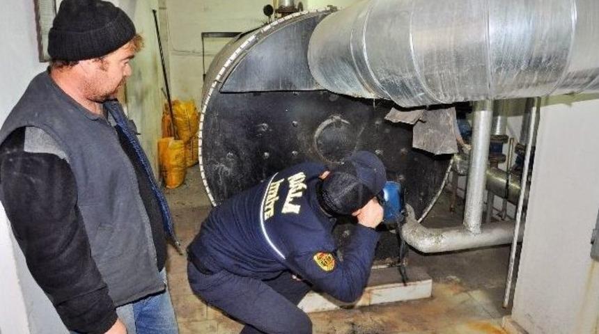 B&uuml;y&uuml;kşehir İtfaiyesi&rsquo;nden Baca Denetimi