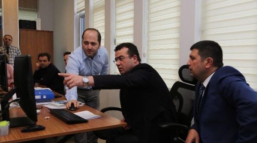 Başkan Taş&ccedil;ı &lsquo;e-kent55&rsquo;i Anlattı