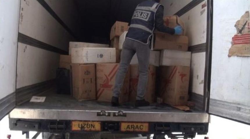 121 Bin Paket Ka&ccedil;ak Sigara Yakalandı