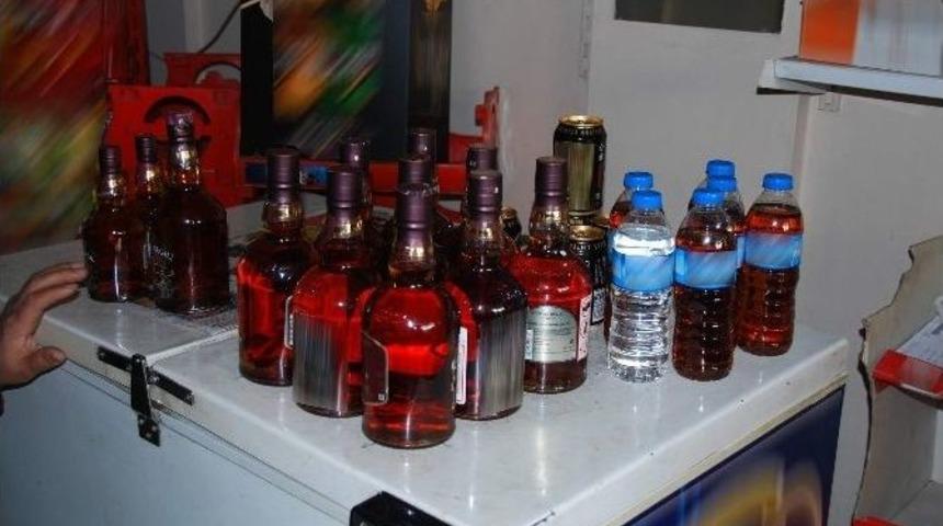 Gaziantep&rsquo;te Sahte İ&ccedil;ki Operasyonunda 2 Kişi Yakalandı