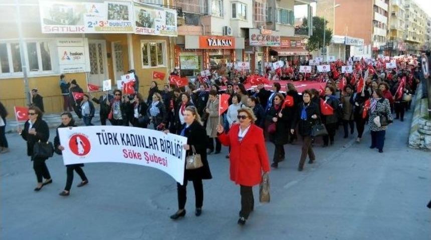 T&uuml;rk Kadınlar Birliği Se&ccedil;me Ve Se&ccedil;ilme Hakkının Verilişinin Yıld&ouml;n&uuml;m&uuml;n&uuml; S&ouml;ke&rsquo;de Kutladı