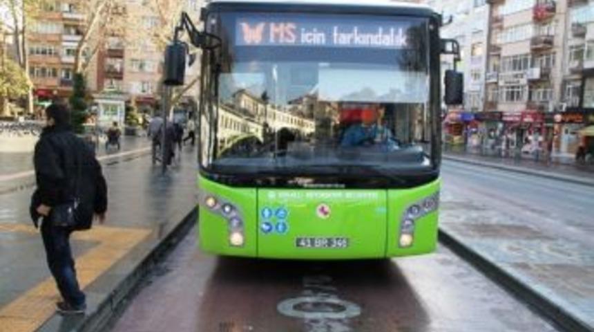 Kocaeli&rsquo;de Otob&uuml;slerle Ms&rsquo;e Dikkat &Ccedil;ekildi