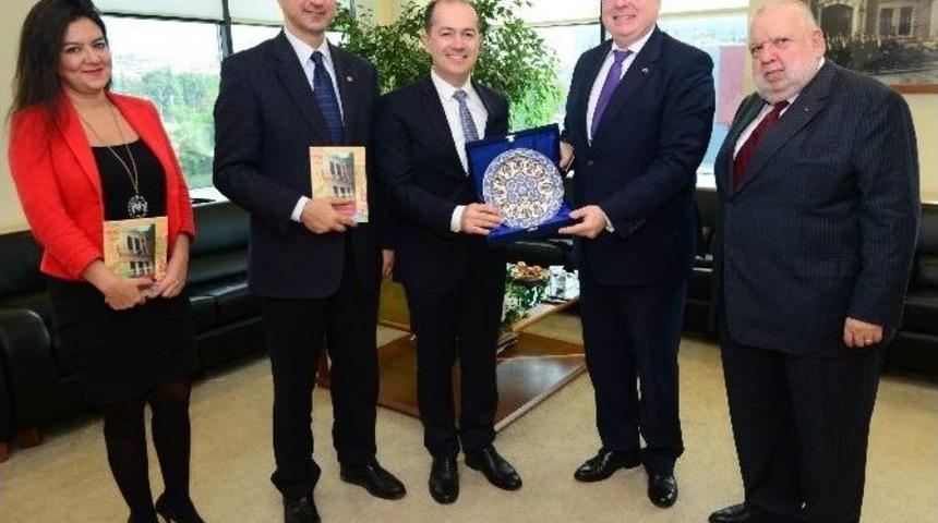 Ab&rsquo;nin Başkentinden Btso&rsquo;ya Ziyaret