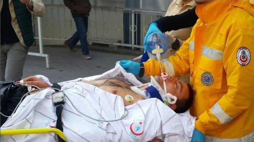 Binanın Üçüncü Katından Atlayan Hırsız Ağır Yaralandı