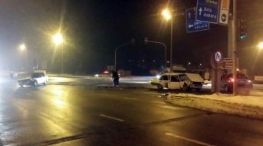 Bolu&rsquo;da Trafik Kazası; 5 Yaralı