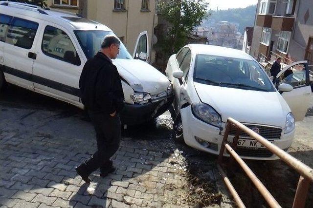 Kdz. Ereğli’de Trafik Kazası: 1 Yaralı