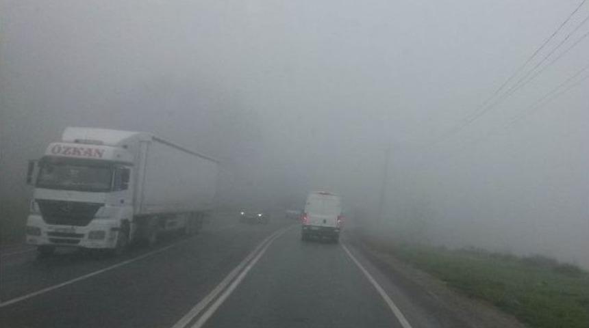 Tekirdağ&rsquo;da Yoğun Sis