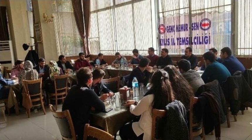 Gen&ccedil; Memur -senliler Kahvaltıda Buluştu