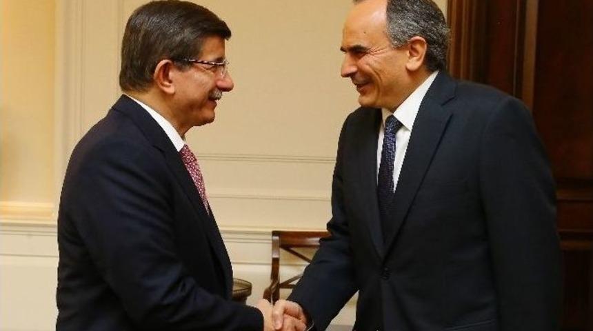 Başbakan Davutoğlu, Merkez Bankası Başkanı Baş&ccedil;ı&rsquo;yı Kabul Etti