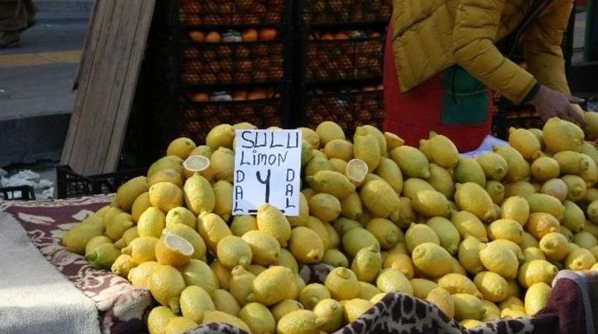 Rusya&rsquo;nın Vazge&ccedil;mediği Limonun Kilogramı 1 Tl&rsquo;ye D&uuml;şt&uuml;