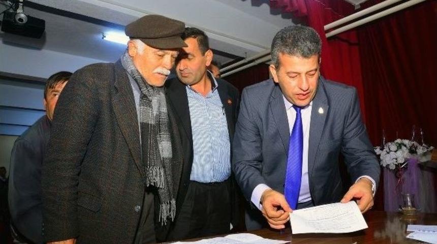 &Uuml;lgen, Seydikemerli Muhtarları Dinledi