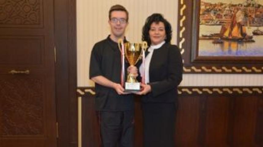 Kırklarelili Sporcu Erman &Ccedil;etiner&rsquo;in Başarısı