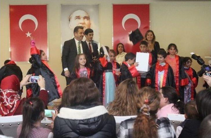 Engelli Minikler Mezuniyet Sevincini Kep Atarak Kutladı G1