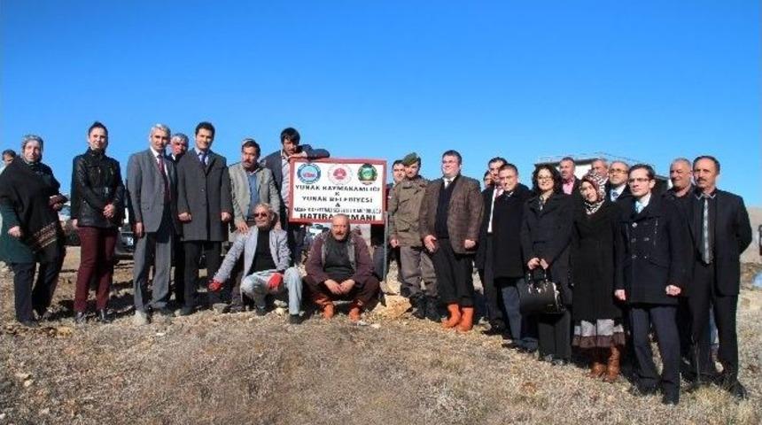 Ağa&ccedil; Dikme Cezalarıyla Hatıra Ormanı Oluşturuldu