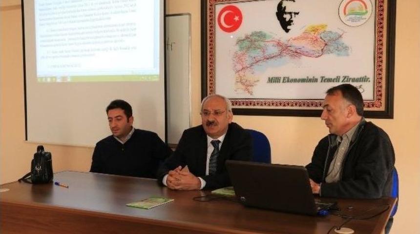 Arazi Et&uuml;d&uuml; Yapma Teknik Eğitimi Verildi