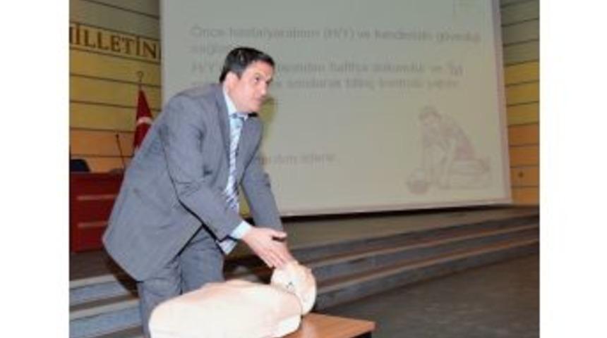 B&uuml;y&uuml;kşehir&rsquo;den Şof&ouml;r Esnafına Temel İlk Yardım Eğitimi