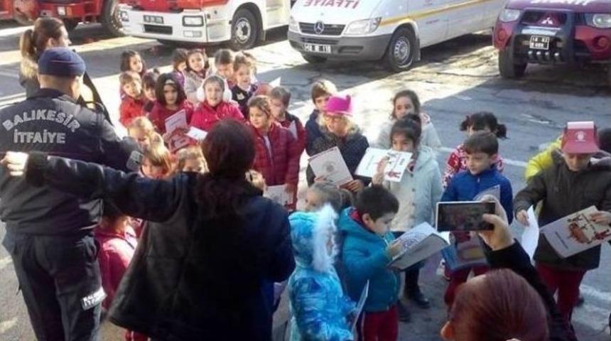 Minikler İtfaiyeci Olmak İstedi