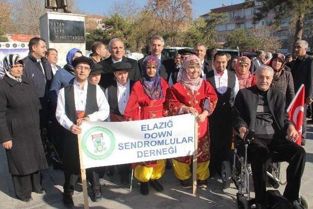 Elazığ Engelliler İçin Yürüyüş Düzenlendi