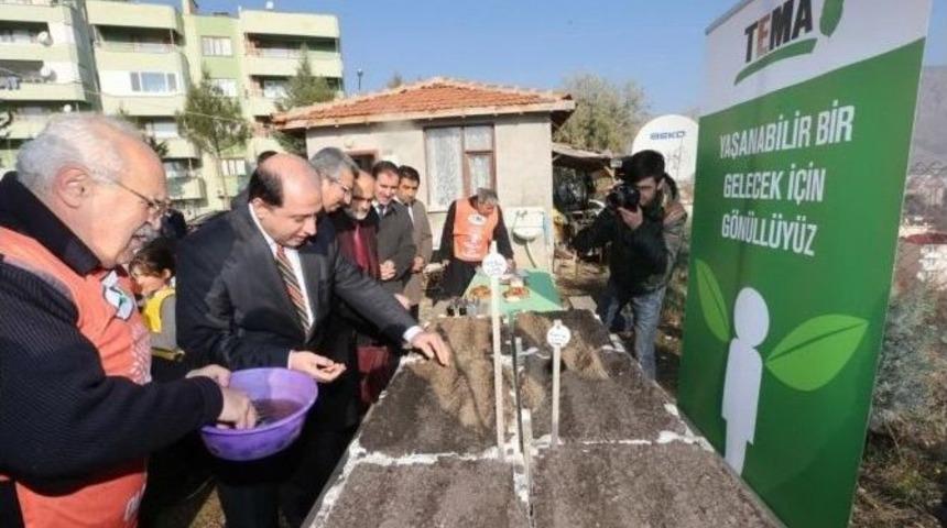 Temacılar Tohumları Toprakla Buluşturdu
