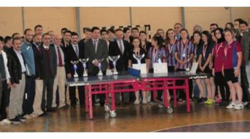 Trabzon Okul Sporları Masa Tenisi M&uuml;sabakaları Sona Erdi