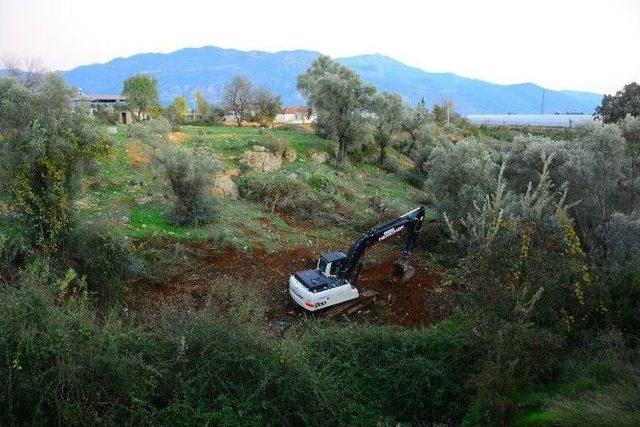 Eşen Deresinde 12 Km Dere Temizliği Yapıldı