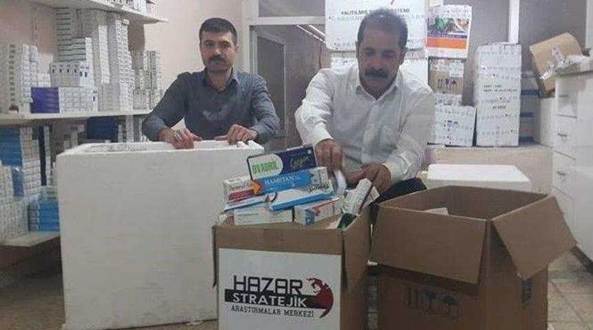 Elazığ&rsquo;dan T&uuml;rkmenlere 500 Bin Liralık İla&ccedil; Yardımı