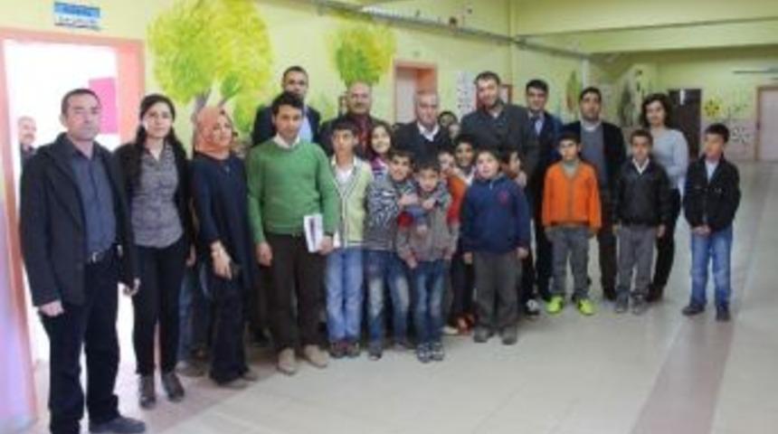 Samsat Belediye Başkanı Fırat, &Ouml;rentaş Ortaokulu&rsquo;nu Ziyaret Etti