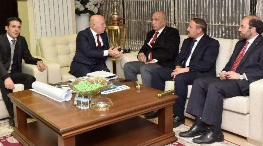 Milletvekili Ilıcalı&rsquo;dan Başkan Sekmen&rsquo;e Se&ccedil;im Teşekk&uuml;r&uuml;