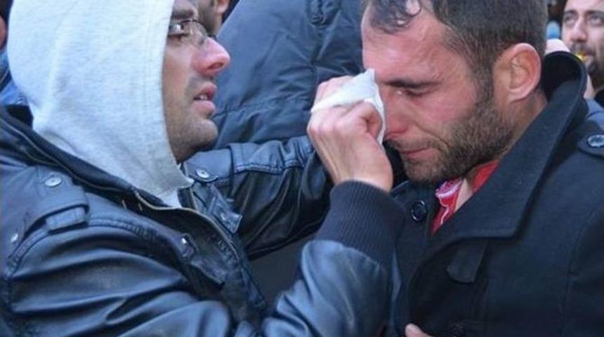 Sidemir İş&ccedil;ilerine Biber Gazlı M&uuml;dahale